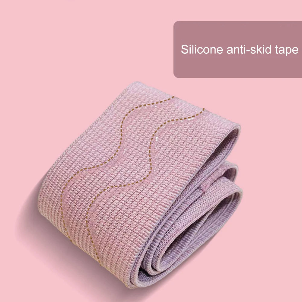 Elastic Workout Bands Anti-Slip Stretch Fitness Strips Portable Glute Thigh Elastic Bands Yoga Gym Equipment