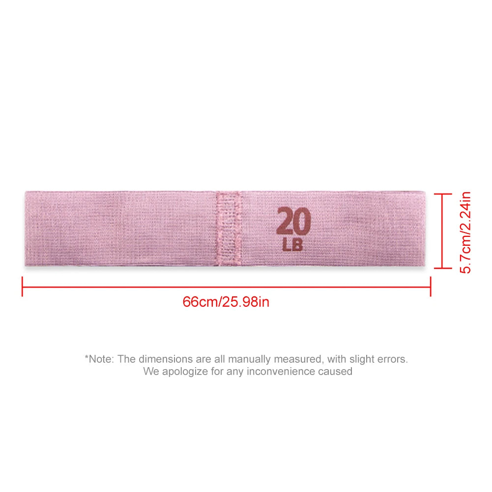 Elastic Workout Bands Anti-Slip Stretch Fitness Strips Portable Glute Thigh Elastic Bands Yoga Gym Equipment