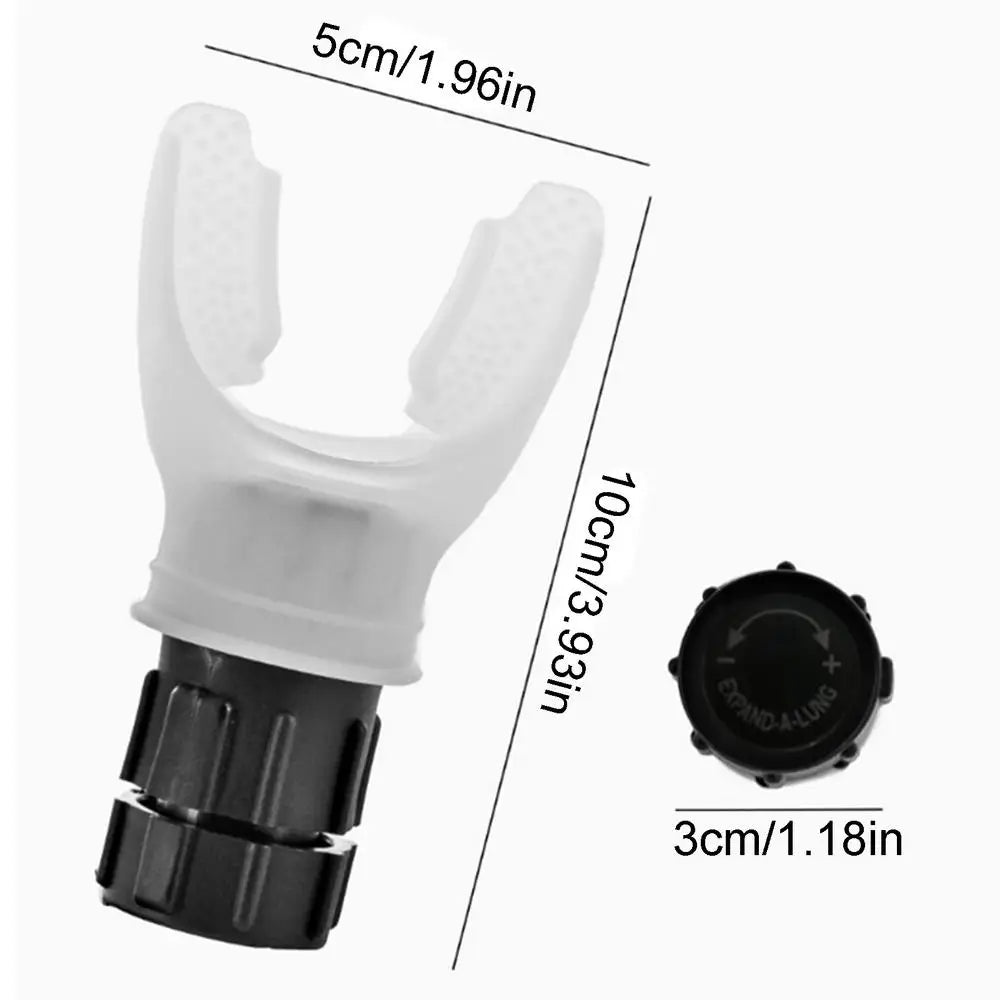 Adjustable resistance breathing trainer lung flexor lung capacity trainer portable breathing endurance trainer