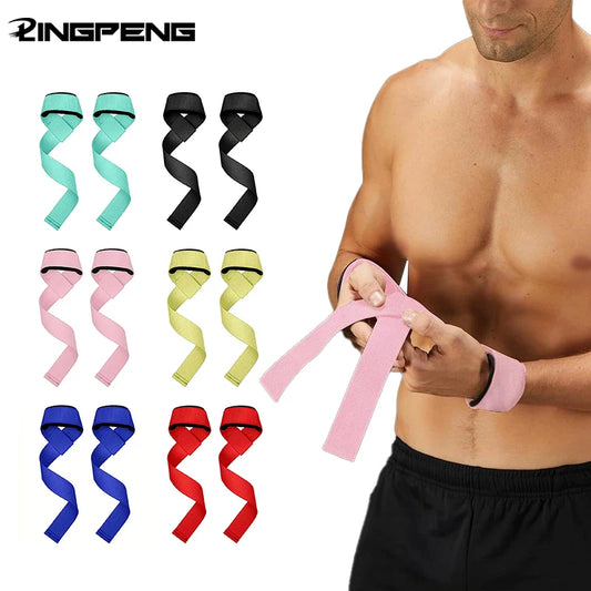 Fitness exercise weightlifting wrist strap, pull-up strength lift strap, gym exercise | Anti-slip grip strength wrist strap