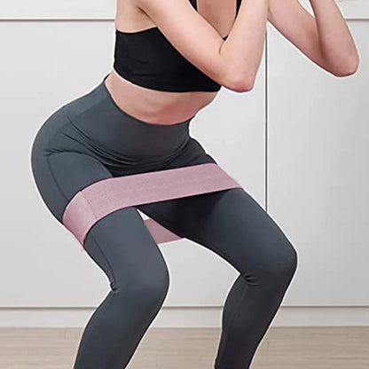 Elastic Workout Bands Anti-Slip Stretch Fitness Strips Portable Glute Thigh Elastic Bands Yoga Gym Equipment