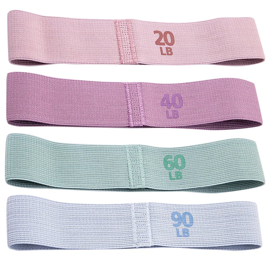 Elastic Workout Bands Anti-Slip Stretch Fitness Strips Portable Glute Thigh Elastic Bands Yoga Gym Equipment