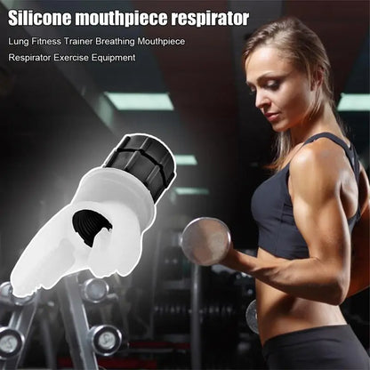 Adjustable resistance breathing trainer lung flexor lung capacity trainer portable breathing endurance trainer
